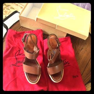 Christian Louboutin Sandals size 36 or 6 (USA)